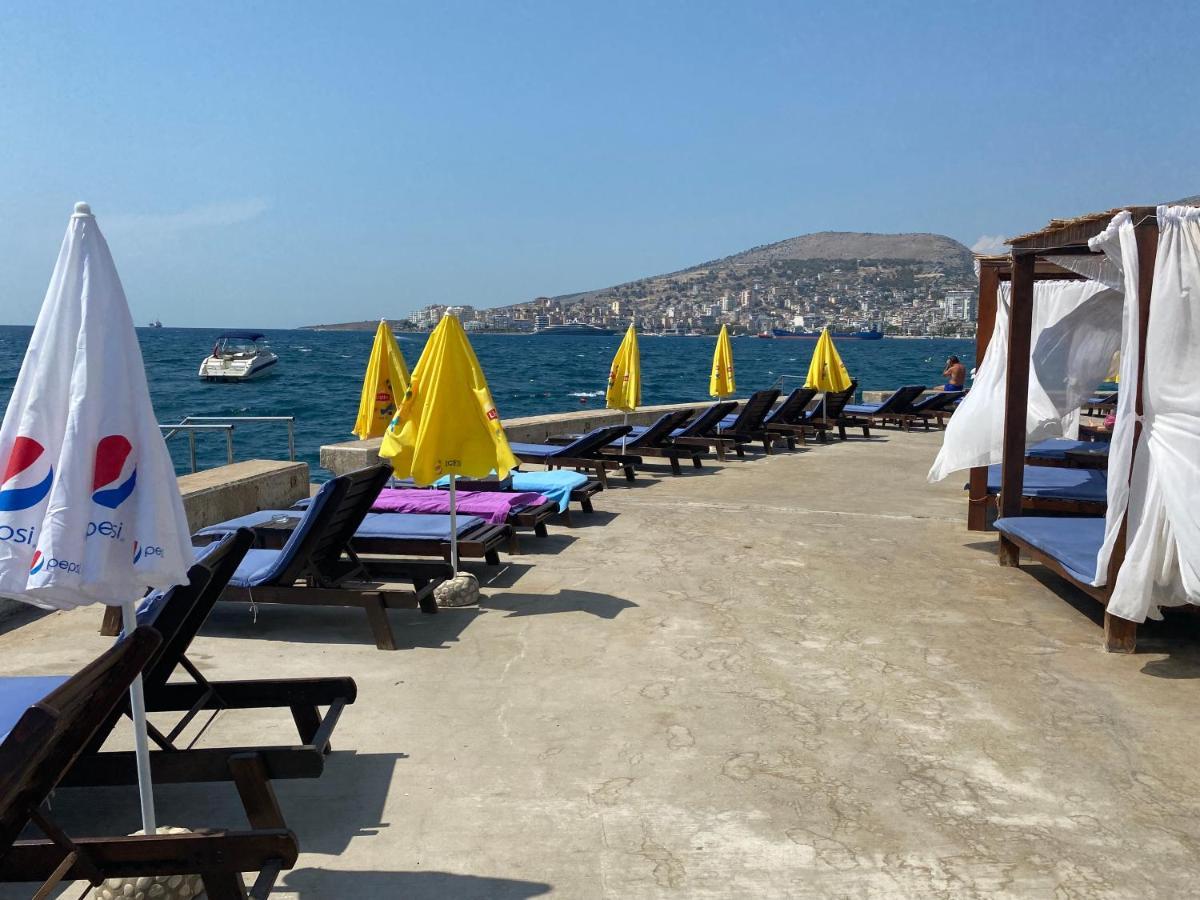 Apartment With Huge Sea View Balcony Sarandë Exterior foto