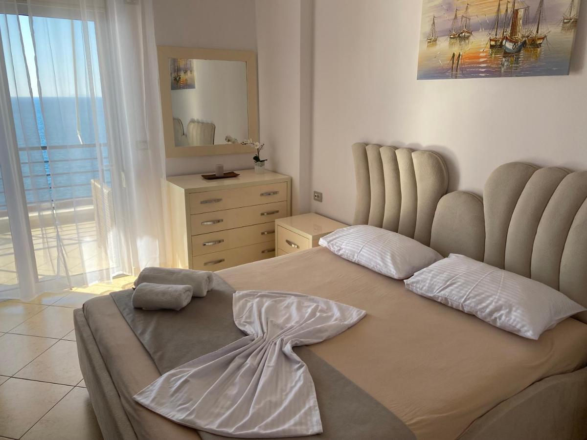 Apartment With Huge Sea View Balcony Sarandë Exterior foto